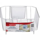30688 Rubbermaid Dish Drainer Board Kitchen Small Antimicrobial White 0689238930688 30688 Rubbermaid Dish Drainer Board Kitchen Small Antimicrobial White 0689238930688