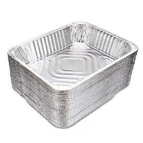 30pack 9x13 Aluminum Pans Halfsize Disposable Foil Pans. Great For Baking Cook