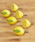 3190810 Afoyft Drawer Pull Set Lots Lemons Yellow Kitchen Home Decor