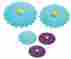 3505 3401 3402 3403 Daisy Charles Viancin 5 Pc Food Storage Reusable Silicone Suction Lid Set Aqua