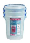 Rfs4ppsw3190 4-quart 3 Food-storage Cambro Container Lid Set Rfs4ppsw3190 4-quart 3 Food-storage Cambro Container Lid Set