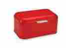 42840664 Mini Retrobin Polder Stainless Steel Bread Vintage Box In Red