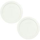 43217-5064 Pyrex Round White Cup Storage Lid For Glass Bowls Pack 43217-5064 Pyrex Round White Cup Storage Lid For Glass Bowls Pack