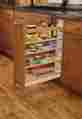 448-bcbbsc-8c Rev-a-shelf 8 Pullout Maple Base Cabinet Organizer