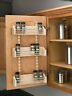 4asr-21 Series Adjustable Door Mount Spice Rack With Shelves 090713004471