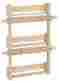 4sr-18 4sr18 Rev-a-shelf Door Mount Spice Rack For 18 Wall Cabinet