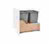 4wcsc-2150dm-2 4wc-24dm2-sc Rev-a-shelf Natural Maple 4wc Double 30qt Wast Containers Amn14 090713000961 90713013336