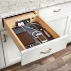 4wcdb-18sc-1 Maple Charging Drawer For Wide Base Cab Blum Slide