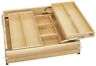 4wtmd-24h-1 Series Tiered Kitchen Organizer Natural Maple 090713022345