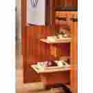 Wvbwf15 4wv-15i Rev-a-shelf Rev A Shelf Pullout Woven Basket Organizer With Rails Canvas Liner New