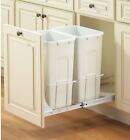 503.12.784 Hafele Quart Double Pull Out Bins