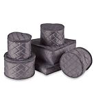 505vs Unbranded Quilted China Storage Set Piece Triple Layered 120935108715