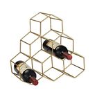 51-026 Sterling Industries Angular Study Hexagonal Wine Rack 843558131273