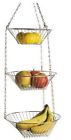 5210 Fox Run Fruit Vegetable Kitchen Storage Basket Hanging 3 Tier 030734052105 5210 Fox Run Fruit Vegetable Kitchen Storage Basket Hanging 3 Tier 030734052105