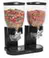 54456 Zevro Dual Dry Food Dispenser Holder Kitchen Hotel Restaurant Buffet Breakfast Display 54456 Zevro Dual Dry Food Dispenser Holder Kitchen Hotel Restaurant Buffet Breakfast Display