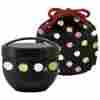 Kpdn6 560ml Skater Japanese Bento Bowl 2 Tier Temari Rabbit 19oz With Carrying Bag Black 885515270656