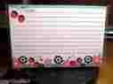 561-5121 Gina B Designs 20 Lined Both Sides Recipe Cards Strawberries 703796685740