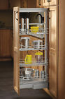 5743-04-cr-1 Chrome Basket Pantry With Slides