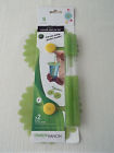 5889 Charles Viancin Silicone Green Daisy Cover And Sip 849606047138