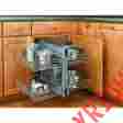 5psp-15-cr 5psp-15 Rev-a-shelf Chrome 5psp Series Blind Corner Optimizer With Four 090713048444