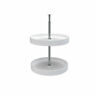 6012-20-11-52 Inch White Polymer Full Circle Shelf Lazy Susan 090713009322