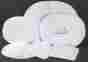 607550 Richards Homewares Inc 6 Piece Cushioned Vinyl Storage Saver For Serving Pieces 607550 Richards Homewares Inc 6 Piece Cushioned Vinyl Storage Saver For Serving Pieces