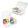 6206mdk Metrodecor Stackable Kitchen Box Organizers For Coffee Pods Tea Bags