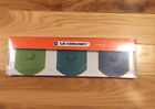630870211420 Le Creuset Set Of Caribbean Palm Cobalt Blue