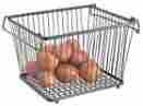 63371 Interdesign York Lyra Large Wire Bin 081492633716