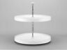 Ld-2062-28-11-1 681437288089 Handyct Full Circle Ld Polymer Shelf Corner Lazy