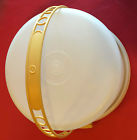 684-8 Taker Cake Pie Handle Vintage Gold Tupperware Harvest Storage Carrier
