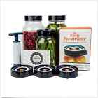 685349932511 Nourished Essentials Easy Fermenter Wide Mouth Lid Kit Simplified Fermenting Jar Lids