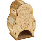 6900023857121 Matryshka Tea Box Storage Chest Caddy English Bag
