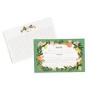 700900225168 Plus Rifle Paper Citrus Floral Recipe Cards Set