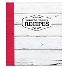 703800066435 Brownlow Gifts Recipe Binder Red White Farmhouse