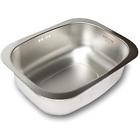 705833276935 Wanang Stainless Double Bowl Steel Dish Tub For