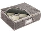 7092 Richards Homewares China Cup Storage Chest Deluxe Quilted Microfiber By 1 Pack 049412070928 7092 Richards Homewares China Cup Storage Chest Deluxe Quilted Microfiber By 1 Pack 049412070928