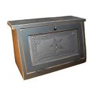 710552055754 Undisclosed Border Star Punched Tin Panel Wood Bread 710552055754 Undisclosed Border Star Punched Tin Panel Wood Bread