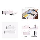 725704662896 Drawer Organizers Adjustable Expandable Dividers White Small