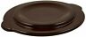 735533859350 Ohio Stoneware Gallon Crock Cover Medium Brown