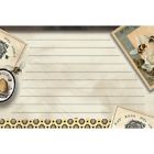 739744169277 Lang Companies Honey Grey Recipe Card Folk Art By