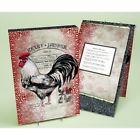 739744183570 Lang Companies Cardinal Rooster Vertical Recipe Album Folk Art By