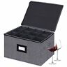 739771490962 Veronly Stemware Storage Box China Containers Holds Wine