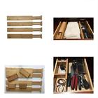742833330595 Flatware Organizers Adjustable Wood Drawer Set By For