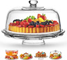 744759160966 Royalty Art European Cake Stand With Dome Design