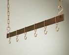 757131015440 N A Rogar Gourmet Hanging Bar Pot Rack 42 Hammered Copper 757131015440 N A Rogar Gourmet Hanging Bar Pot Rack 42 Hammered Copper