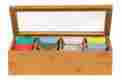76079 Natural Roost Tea Bag Storage Display Chest Holder Box Wooden Kitchen Organizer Compartment 720174276079 76079 Natural Roost Tea Bag Storage Display Chest Holder Box Wooden Kitchen Organizer Compartment 720174276079