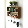 794811977339 Doug And Cristy Designs Rustic Double Wall Shelf