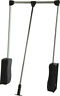 805.31.203 Hafele Lbs Capacity Steel Armed Wardrobe Black