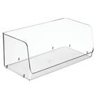 814926637062 Interdesign Linus Stacking Storage Bin Large Clear